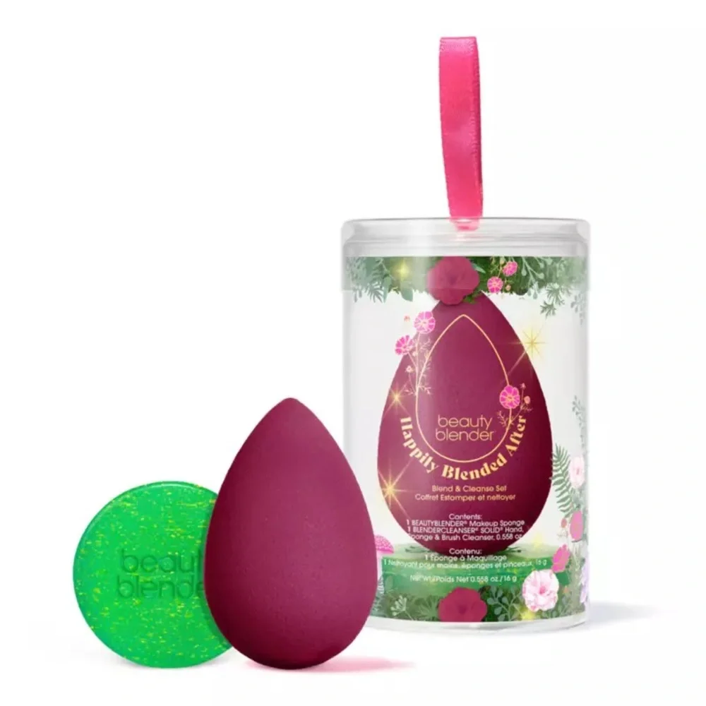 4/$30 Sale💫Blendercleanser Solid Beauty Cleanser Holiday Glitter Green Mini